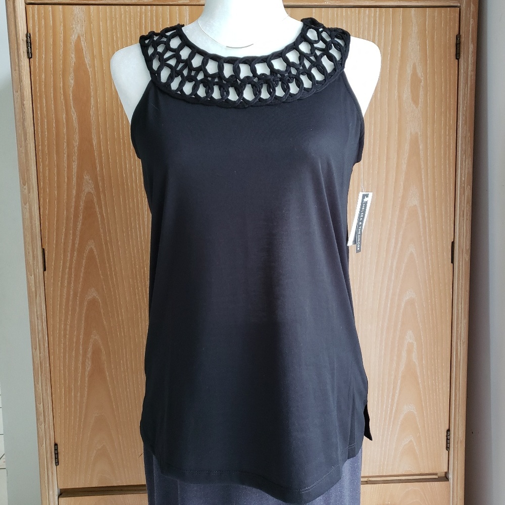 Chelsea‎ & Theodore Black Tank Top *New* sizes S, L